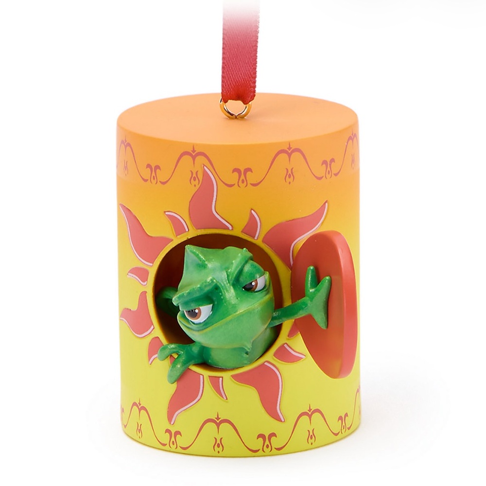 Disney Store Pascal Tangled Rapunzel Sketchbook Ornament Authentic NEW